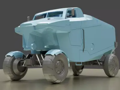 Death Stranding Cicada Truck 3D print model