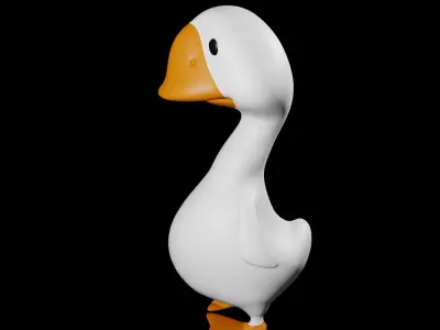 Goose Free 3D model purchase