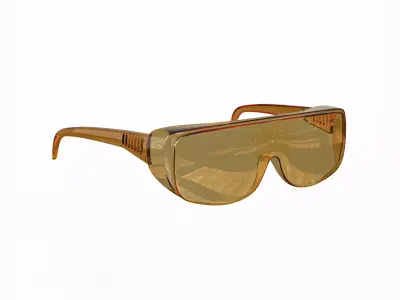 MULTIPURPOSE Safety Goggles Low-poly 3D model