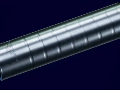 Otter Creek Labs Lithium 9 Suppressor Low-poly 3D model