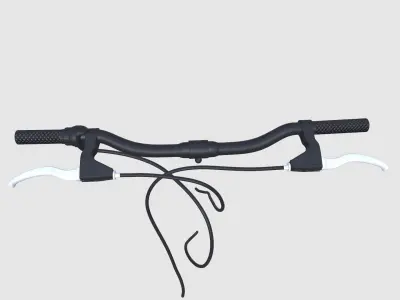 Bicycle Handlebar 3D model purchase