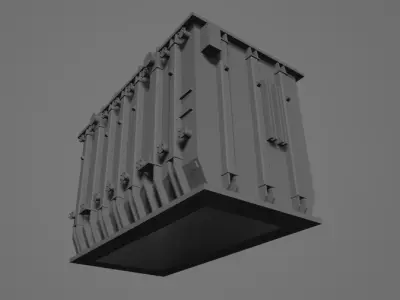 80ton Transformer HO Scale 3D print model