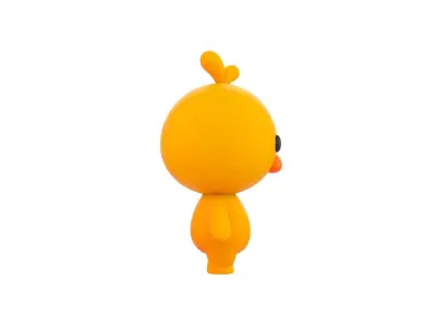 Character011 Chick 3D model