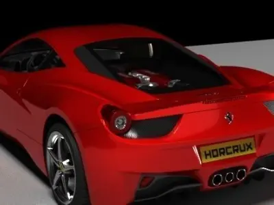 Ferarri Italia Model 3D model