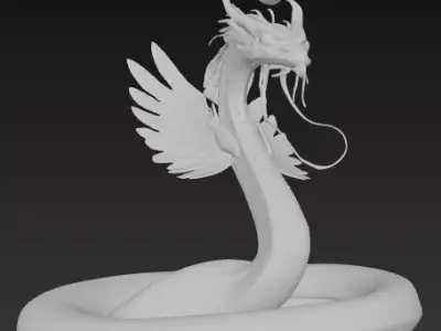 Snake Free 3D print model