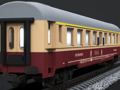 DB DSG SPIEWAGEN COACH KE-GPR-R-63 2023 3D model
