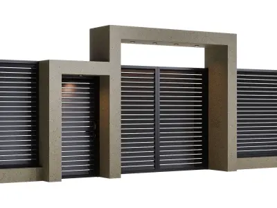Fencing 42 3D model
