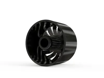 FRONT KG1 KD005-B-1 DUALLY WHEEL 3D MODEL 3D model