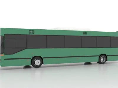 MAN 888 SU312 Low Low-poly 3D model