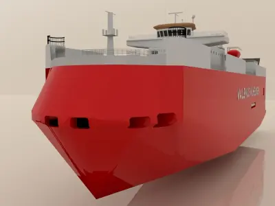 MV Tricolor 3D model