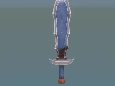 Sword Free low-poly 3D model order