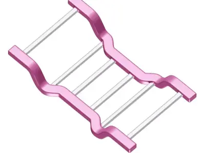 kids Chassis Toy 3D model