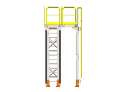 Plataforma Low-poly 3D model