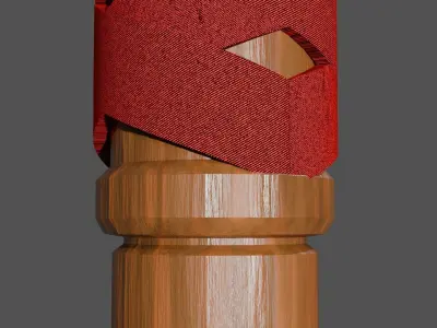 viking axe 3D model 12