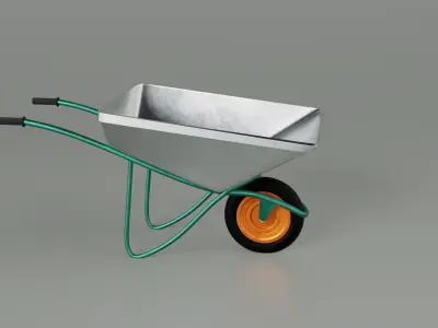 Wheel Borrow  3D model