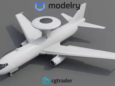 AWACS 3D model purchase