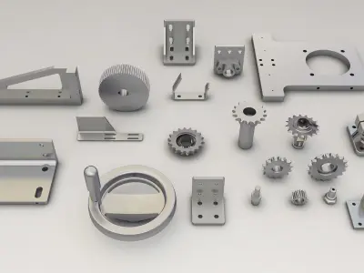Engineering Parts V2 3D model
