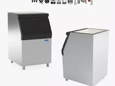 Bromic Ice Storage Bin 243kg SB243 3D model