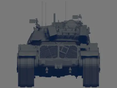 Magach 6M 3D model