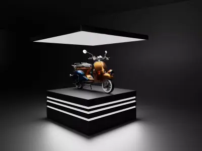 Vespa Model 3D model by sufticate