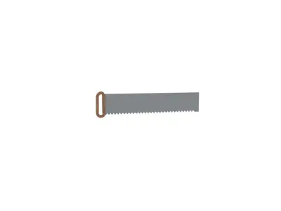 wood saw Free low-poly 3D model
