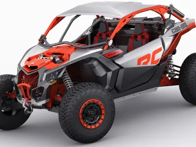 Can-Am MAVERICK X RC TURBO RR 2021 3D model