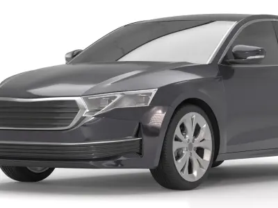 Generic Sedan 07 3D model