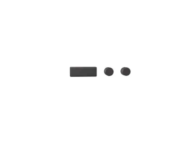 Morse Code D v1 001 Low-poly 3D model