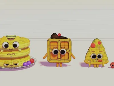 food pac 3D model