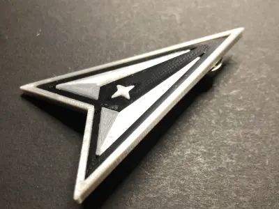 United States Space Force Emblem Badge Free 3D print model