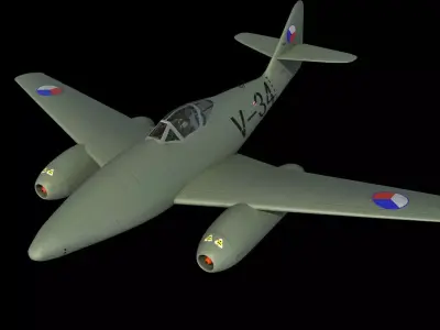 Avia S-92 Free 3D model