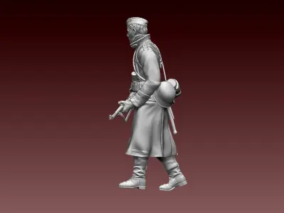 German soldier 3D print model 5