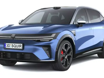 Zeekr 7x 2026 3D model