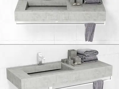 Sink stone 3D model