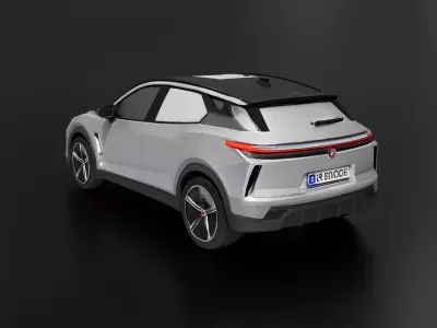generic suv 3D print model