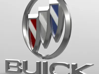 buick logo 3D model