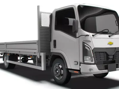 Chevrolet LCF Rigid body truck 2026 3D model