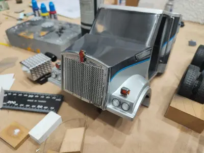 Kenworth T410SAR Truck Model Design 3D print model