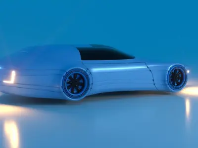 Future Car 33 3D model