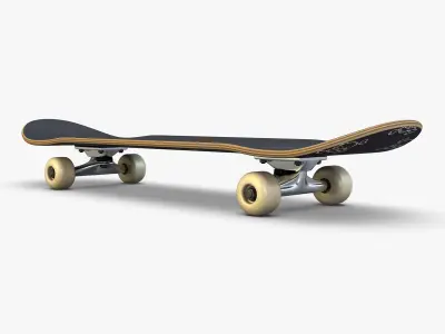 Skateboard v 4 3D model