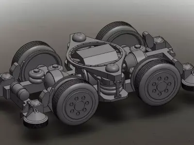 MP-89 BOGIE CL449 3D model