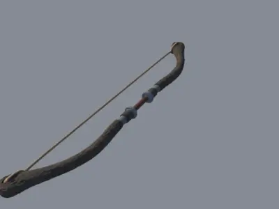 Simple Medieval Weapon Package Low-poly 3D model