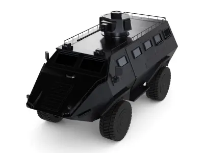 Military APC 3D model purchase