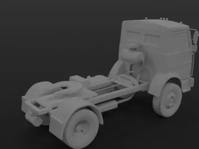 MAZ 5433 tractor 3D model