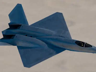 Northrop YF-23 3D model