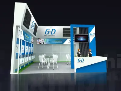 Exhibition - Area -7X6-3DMAX2010-025 3D model
