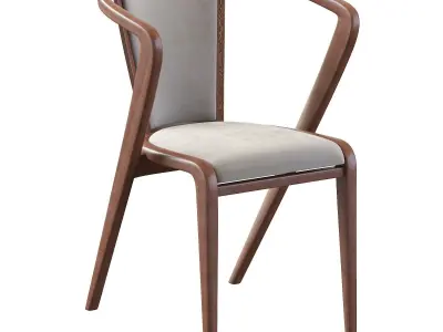 Roots chair Free 3D model