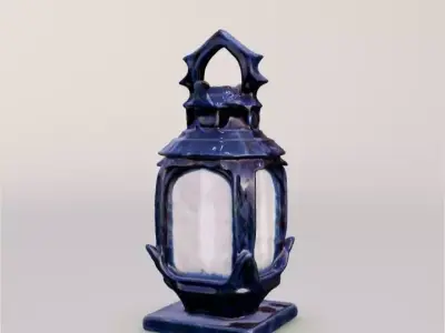 3D Mystical lantern 3D model