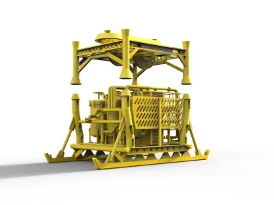 underwater compressor Typ B 3D print model