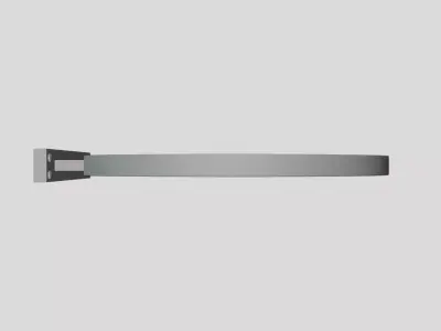 Signboard Oval - Geometry Only No Textures No Materials 3D model